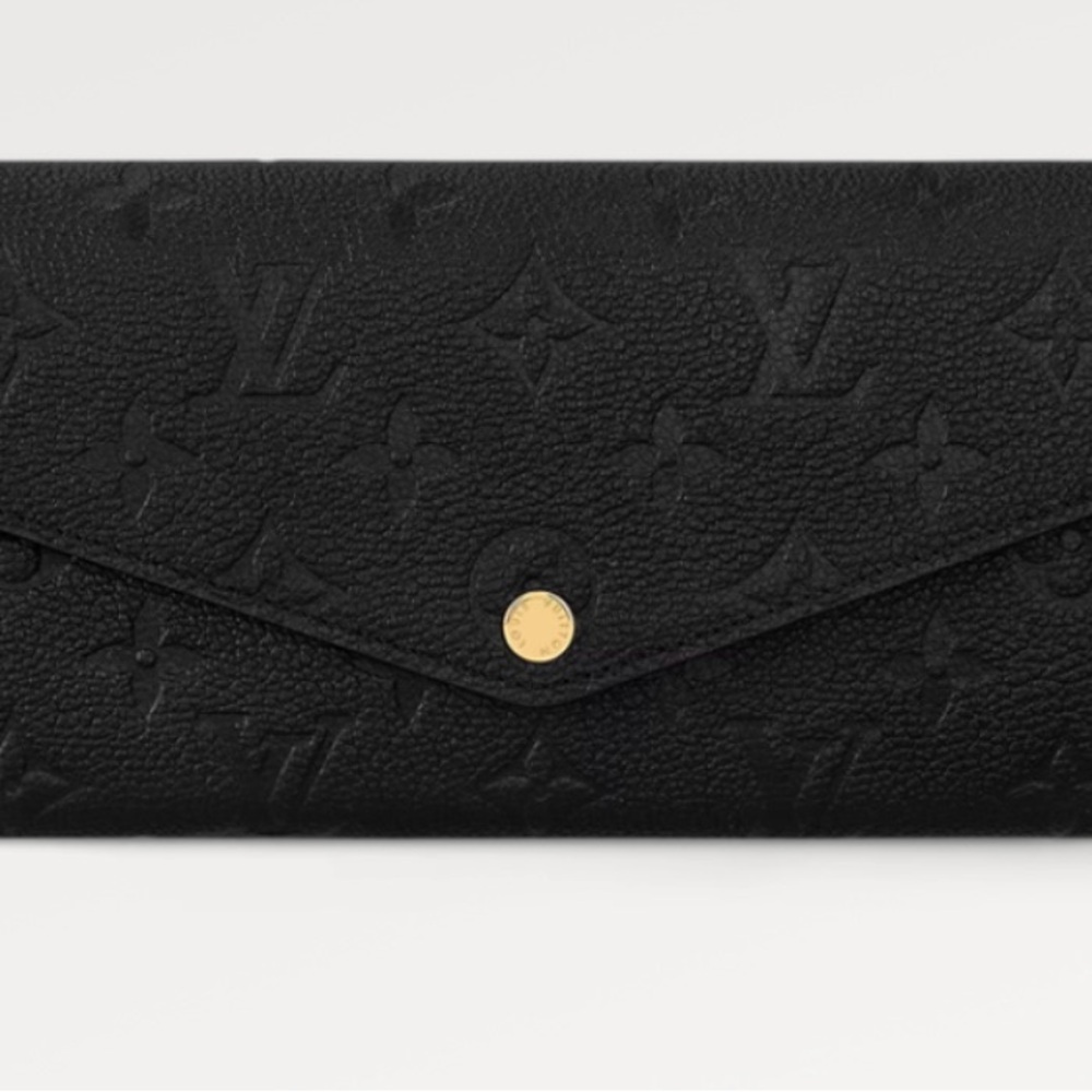 Louis Vuitton Sharon Wallet Black